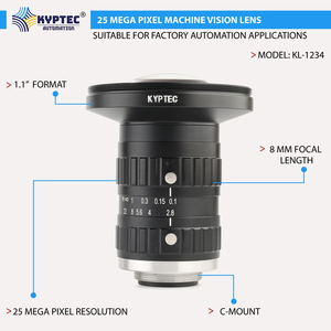 เลนส์วิชันซิสเต็มขนาด 8 มม. พร้อมความละเอียด 25 ล้านพิกเซล และเลนส์แบบ 1.1 นิ้ว - Product Image 1