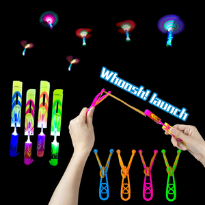 Hélicoptère volant clignotant personnalisé pour l'extérieur Jouet lumière LED Flèche fusée Copters Rotatif <span class=keywords><strong>Lanceur</strong></span> volant Jouets pour enfants - Product Image 2