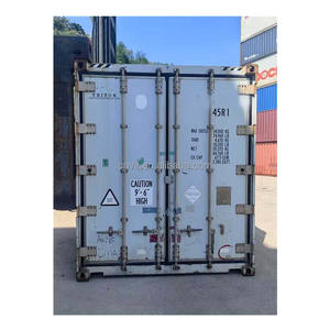 Reefer Shipping <b>Container</b> 40Ft 40 Feet CSC Used 40HQ High Cube <b>Container</b> 68 Cbm <b>Steel</b> New <b>for</b> <b>Sale</b> - Product Image 1