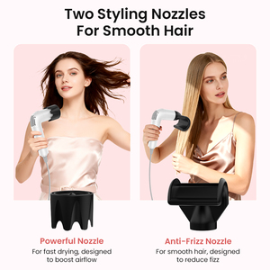 Nuovo Asciugacapelli Ionico OEM ad Alta Velocità, Potente Asciugacapelli Professionale, Set Anti-Crespo con Piastra Lisciante - Product Image 5