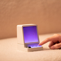 Haut-parleur Bluetooth sans fil portable mini, personnalisable, qualité supérieure, idéal pour le bureau, clavier, lumière LED, chambre, maison, extérieur