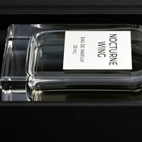 Boîte cadeau de parfum noir premium personnalisée et collection de parfums, boîte magnétique avec boîte en papier pour emballage de parfum