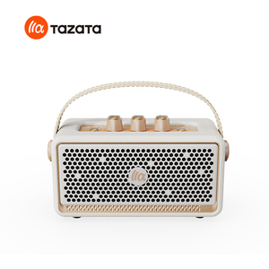 Retro 30W <b>Bluetooth</b> 5.4 Speaker - Bass & Treble Control Knobs, <b>AUX</b> Input - Product Image 3