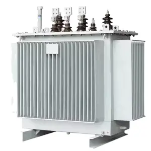 Transformador de distribución eléctrica de alto voltaje de 200KVA y 11KV, transformador de potencia sumergido en aceite, salida trifásica de 220V y 380V, 10KV y 6KV