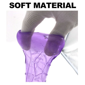 Wiederverwendbare Silikon-Penisverlängerungshülle Männer-Sexspielzeug zur Penisvergrößerung Penisvergrößerer Penis-Kondom - Product Image 5