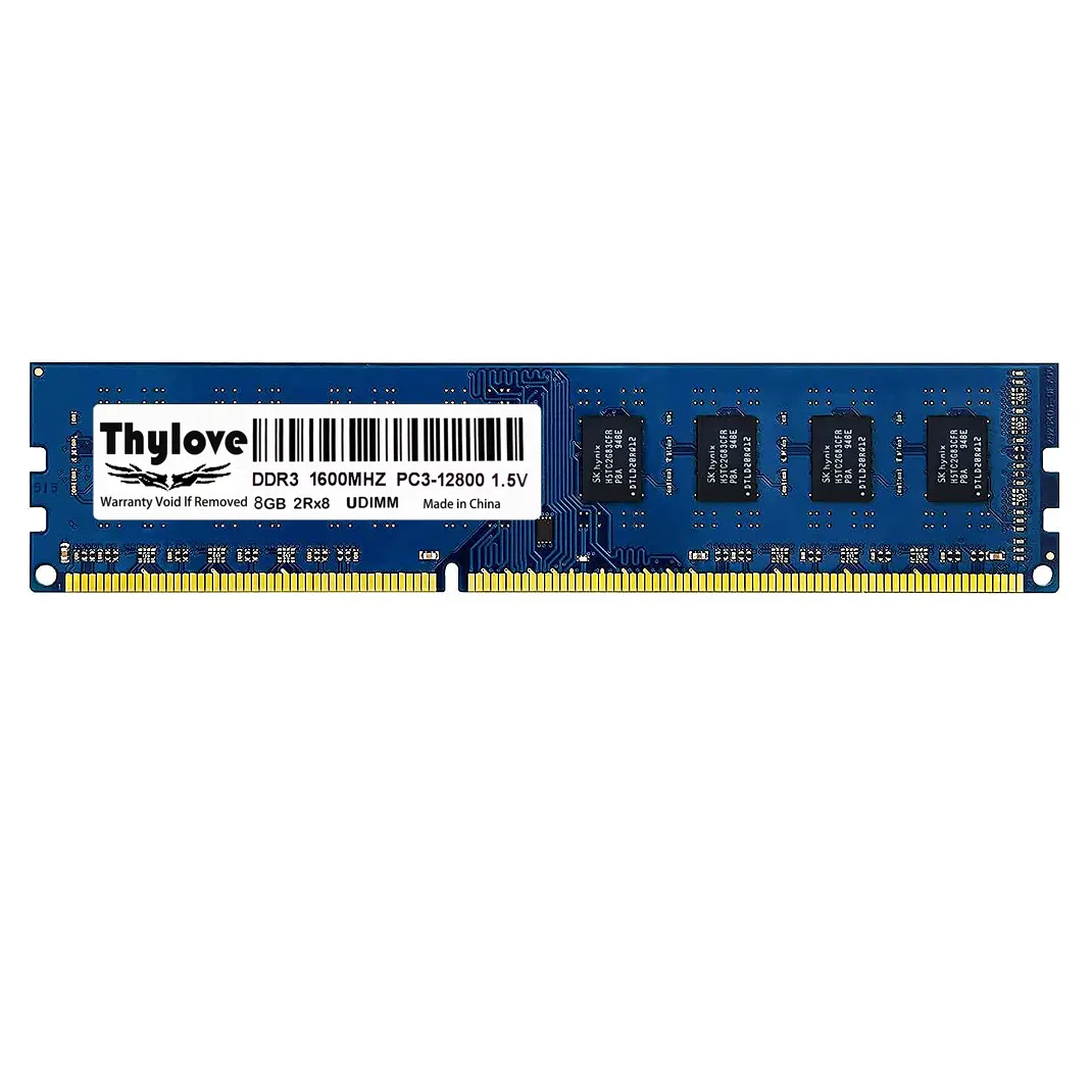 DDR3 Ram 2GB 4GB 8GB PC3-12800U Ram 데스크탑 메모리 1600MHz DIMM 1.5V ECC 8GB ddr3 PC3 1333U 1.5V DDR3 RAM 없음