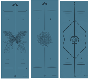 Esterilla de Yoga de PU de goma rosa de 5mm personalizada, regalo para el día de la madre de Pilates - Product Image 6