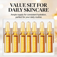 Ampoule éclaircissante à la fullerène, 28 ampoules pour hydrater, éclaircir, réparer et atténuer les ridules