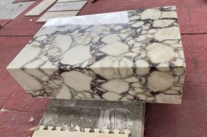 OEM Calacatta Viola Cube <strong>Coffee</strong> <strong>Table</strong> Luxury <strong>Coffee</strong> <strong>Table</strong> Living Room Furniture Standard Modern <strong>Coffee</strong> <strong>Table</strong> <strong>Rectangle</strong> - Product Image 4