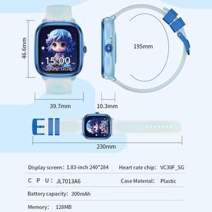 <span class=keywords><strong>Relojes</strong></span> Inteligentes HT40 para Niños y Niñas con Música Local, Cuentos, SOS de Emergencia, Monitoreo de Salud, Reloj Inteligente Infantil - Product Image 6