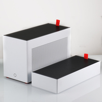 Boîtier PC fin en aluminium sur mesure OEM ODM, fabrication de boîtiers d'ordinateur en tôle d'aluminium, personnalisation OEM, boîtier électronique