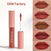 Gloss à lèvres liquide brillant personnalisé OEM, gloss repulpant, gloss neutre, huile à lèvres, fini mat longue durée, rouge à lèvres liquide