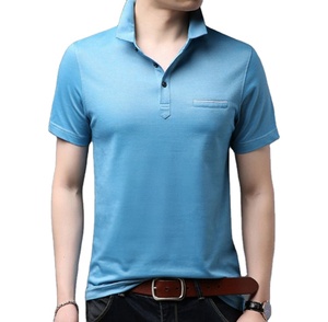 <span class=keywords><strong>Polo</strong></span> da Uomo in Poliestere <span class=keywords><strong>con</strong></span> Logo Personalizzato in Sublimazione, Manica Corta <span class=keywords><strong>con</strong></span> Tasca - Product Image 4