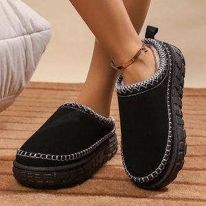 Nouvelles bottines d'hiver légères pour femmes 2025, bottes de neige en daim synthétique, bout antidérapant, pantoufles chaudes d'intérieur, vente en gros, confortables - Product Image 6