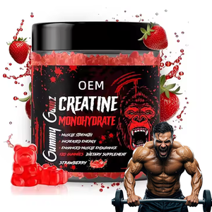 Creatine monohydrate gummies ฉลากส่วนตัวอาหารเสริมก่อนออกกำลังกาย5กรัมปราศจากน้ำตาลและสำหรับผู้ใหญ่ผลิตภัณฑ์ดูแลสุขภาพ - Product Image 1