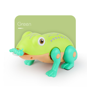 <span class=keywords><strong>Rana</strong></span> eléctrica de juguete para niños, <span class=keywords><strong>rana</strong></span> de arrastre acústico de dibujos animados - Product Image 6
