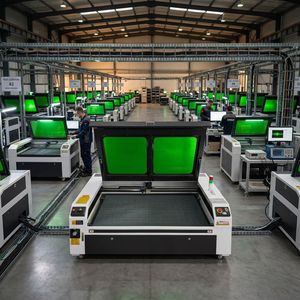 10000 Hours Lifespan Tube 1390 CO2 <b>Laser</b> engraving cutting Machine 150W for Reliable Industrial Production Router - Product Image 4