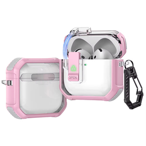 New Earphone Pro 2 <b>Cases</b> <b>Switch</b> Lock Anti Fall Proof PC TPU Earphone <b>Case</b> for apple 4 3 2 Pro - Product Image 6