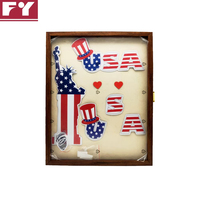 Cadre photo Verani Pin Display Case - Pin Collection Display For Military Medals, Beach Tags, Jewelry Pi Shadow Box Frame