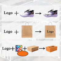 Chaussures de course dégradées violettes pour hommes et femmes, légères, respirantes, absorbant les chocs, super antidérapantes, chaussures de sport pour étudiants