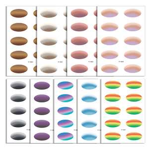 3 डी वाटरट्रांसफर आई छाया स्टिकर पार्टी और दैनिक उपयोग के लिए आसान - Product Image 4