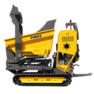 Mini-dumper diesel multifonctionnel TOROS, capacité <span class=keywords><strong>800</strong></span> kg, avec moteur et pompe, petit dumper sur chenilles pour transport libre - Product Image 6