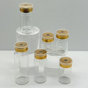 The freeze-dried powder raw materials from the source factory are in ultra-high-quality transparent glass <b>small</b> <b>bottles</b> - Product Image 5