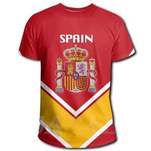 Maglia della Nazionale Spagnola 2026, T-shirt Sportiva Traspirante ad Asciugatura Rapida 3D per Uomini e Bambini, Abbigliamento Coordinato per Famiglia - Product Image 2
