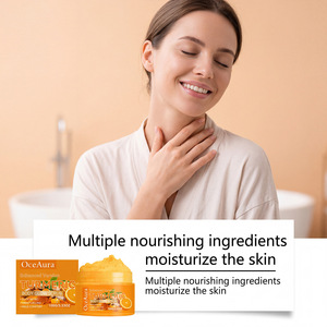 OceAura Turmeric <b>Body</b> Glow <b>Scrub</b> 100G Exfoliating Moisturizing Mild Comfort - Product Image 2