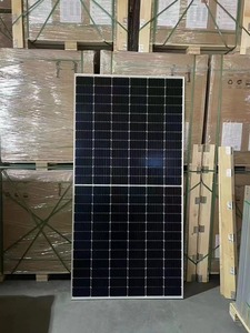 Cellules solaires bifaciales N-type HJT 210mm demi-coupées, double vitrage, 600W 700W 670W 720W 750W 800W, pour entreprises photovoltaïques JAX400-720M - Product Image 1