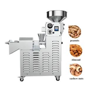 New model 30-50kg/hour screw oil press automatic soybean peanut oil extractor machine for business