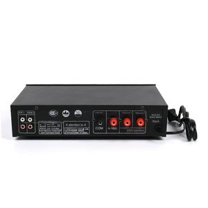 <span class=keywords><strong>Amplificador</strong></span> <span class=keywords><strong>de</strong></span> Potencia Zhiku Pequeño para Karaoke KTV <span class=keywords><strong>de</strong></span> 2.0 Canales, <span class=keywords><strong>Bocina</strong></span> <span class=keywords><strong>de</strong></span> Techo <span class=keywords><strong>de</strong></span> Material Plástico con Voltaje Constante para Transmisión - Product Image 4