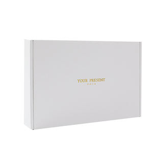 Bouquets durables <span class=keywords><strong>E</strong></span>-comm Express Delivery Mailer Box Boîte postale d'expédition blanche pour produits de beauté pour sweats à capuche Honey - Product Image 3