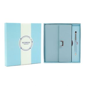 Set de Regalo Promocional Mayorista de Año Nuevo 2024, Cuaderno de Cuero PU de Lujo A5 con Bolígrafo para Negocios y San Valentín - Product Image 2