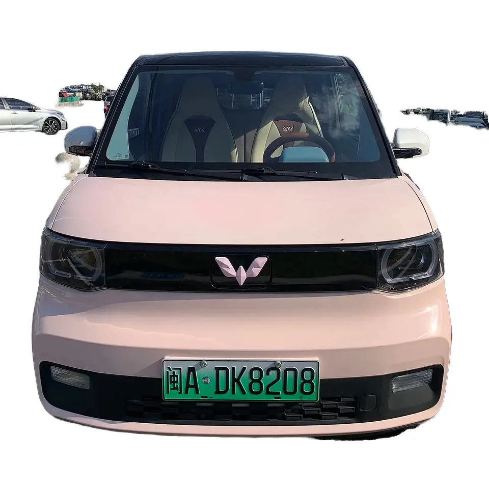 Sử dụng 2020 wuling Mini EV phạm vi Pin 170km xe điện sử dụng tự động tinh khiết Điện Mini Xe