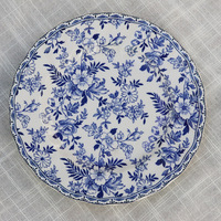 Assiettes à dessert en porcelaine britannique vintage, directement de l'usine chinoise, service JBS, vente chaude pour la maison, l'hôtel, la décoration de fête