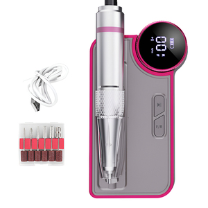 35000RPM Rechargeable <b>Nail</b> <b>Drill</b> <b>Machine</b> Portable Electric Polish File Professional Cordless Manicure Grinder Charging Tool - Product Image 6