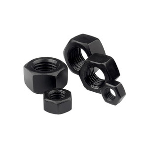 Lớp 8.8 cường độ cao Hex Nut carbon thép đen mở rộng dày vít nắp tiêu chuẩn quốc gia cường độ cao Hạt - Product Image 2