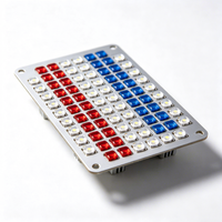 Carte de circuit imprimé en aluminium pour lampe de culture horticole LED, substrat en aluminium pour circuit imprimé de lampe de croissance des plantes