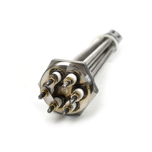 Riscaldatore a Immersione Elettrico Industriale XIAOSHU Classe A in Acciaio Inox 304, 400V 12kW, Flangia Rotonda BSP per Serbatoi Acqua/Olio - Product Image 6