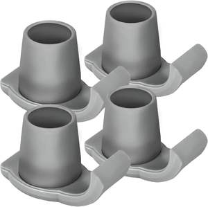 Marcheur Ski Glider Coussin <span class=keywords><strong>de</strong></span> jambe <span class=keywords><strong>de</strong></span> <span class=keywords><strong>chaise</strong></span> en <span class=keywords><strong>plastique</strong></span> pour marcheurs pliants Réglable Durable Aide à la mobilité pour personnes âgées - Product Image 1