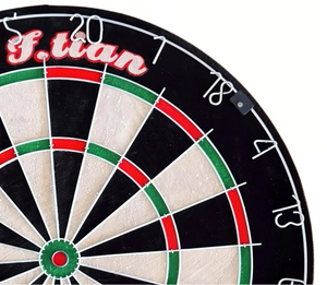 专业18英寸圆形飞镖套装，带剑麻定制刷毛线飞镖板 (原始设备制造商标志印刷可定制颜色) - Product Image 3