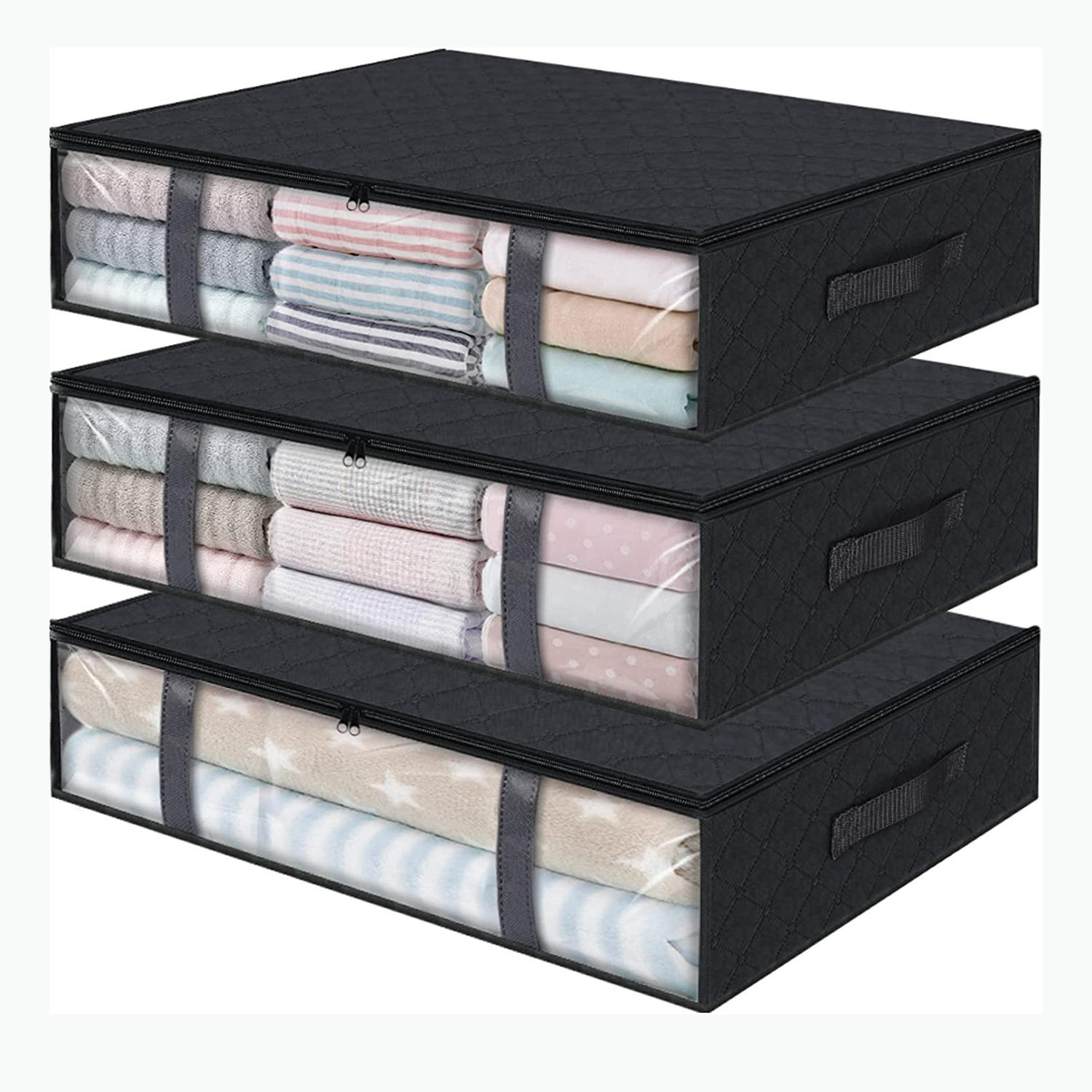 Version noire gaufrée, 60*45*15cm