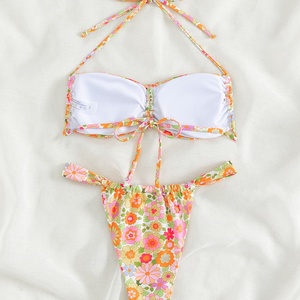 Maillots de bain triangle micro pour adultes de haute qualité personnalisés, maillots de bain string imprimés, micro maillots de bain pour femmes - Product Image 3