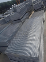 Grille en acier galvanisé à chaud, durable, anti-corrosion, pour plateforme de sol, passerelle, marches de charge, couvercle de caniveau de drainage