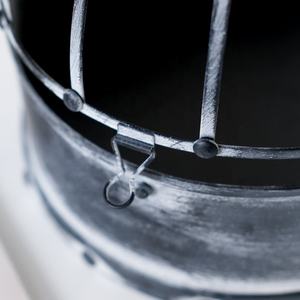 Toptan yuvarlak kuş kafesleri Vintage dekoratif Metal kuş kafesi ev dekor çiçekleri kafesi dekor sahne asılı saksı kuş kafesi - Product Image 3