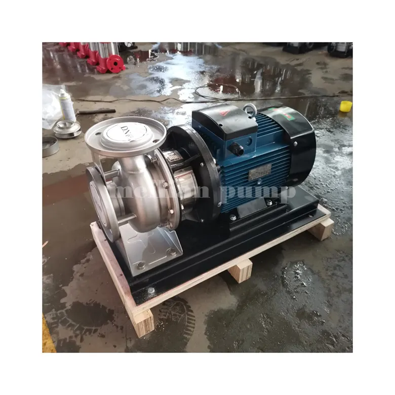 ZS65-40-200/5.5 Direct connected stainless steel stamping centrifugal pump for clear water feed monoblock pump