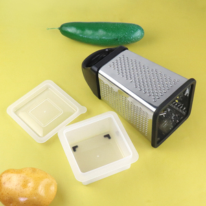 Multi-functional 5 in 1 Stainless Steel Vegetable Chopper Box Potato Slicer Grater Cheese Shredder with Storage Container - Product Image 4