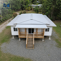 Maison préfabriquée de luxe à 2 chambres en conteneur maritime, bâtiment de bureau moderne, panneaux sandwich isolés, cuisine étanche, fabrication OEM