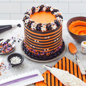 Décorations de gâteau d'<span class=keywords><strong>Halloween</strong></span> 100g Globe oculaire et lune comestibles arrose ingrédients halal de sucre solide dans l'emballage de bouteille et de sac - Product Image 6